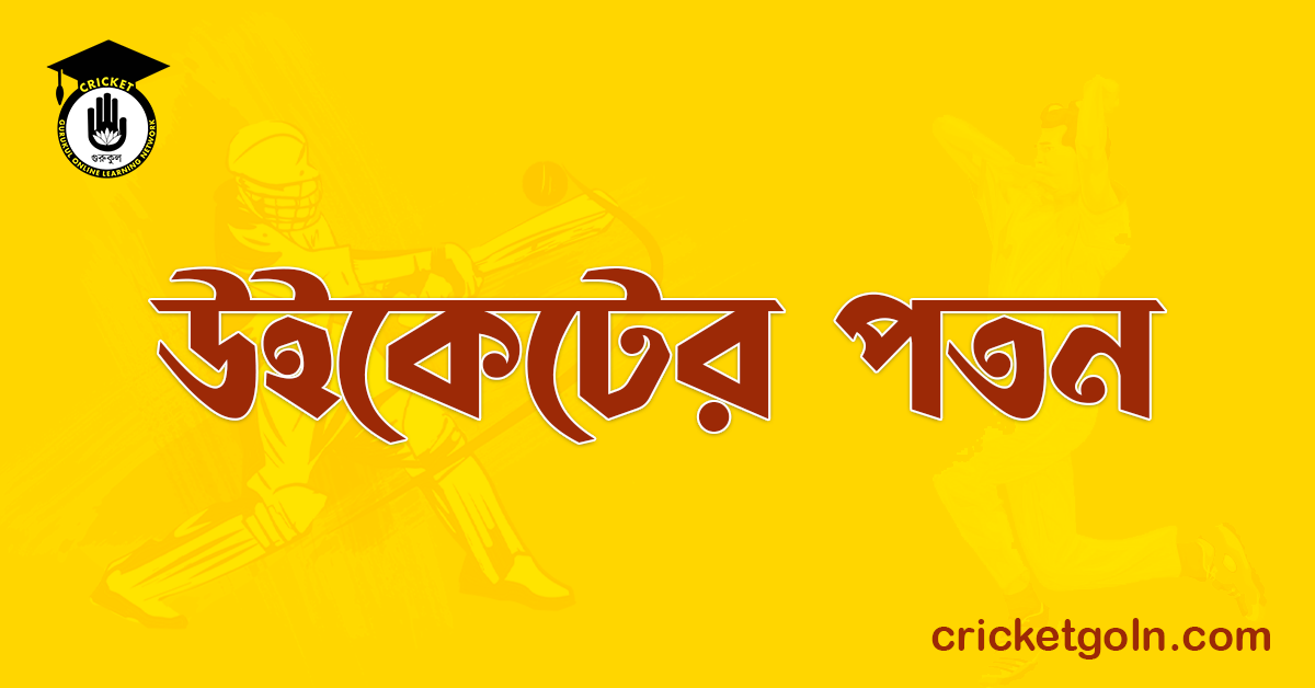 উইকেটের পতন