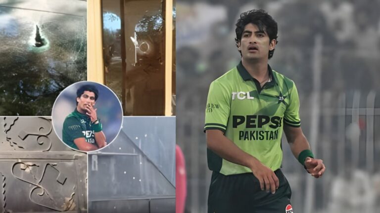 Gun Attack on Pakistan Pacer Naseem Shahs Home Five Suspects Arrested ক্রিকেট গুরুকুল, GOLN