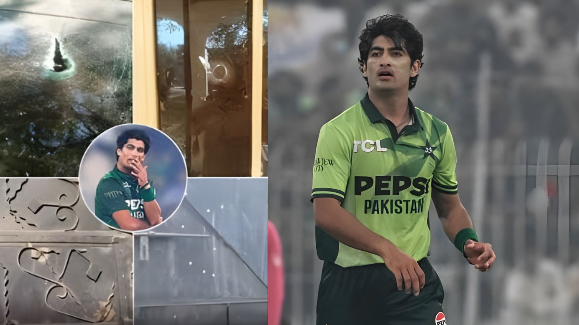 Gun Attack on Pakistan Pacer Naseem Shahs Home Five Suspects Arrested ক্রিকেট গুরুকুল, GOLN