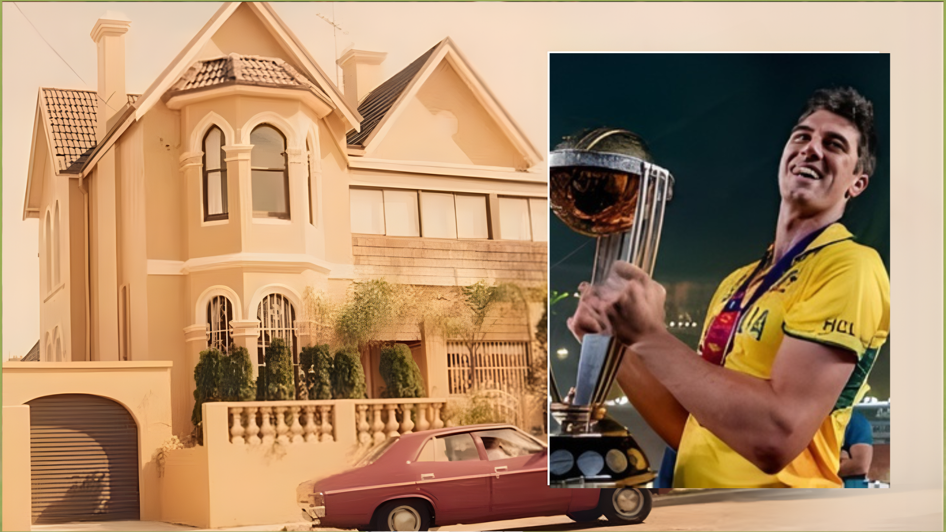 Pat Cummins Splashes 10m on Historic Victorian Mansion in Sydneys Elite Area ক্রিকেট গুরুকুল, GOLN