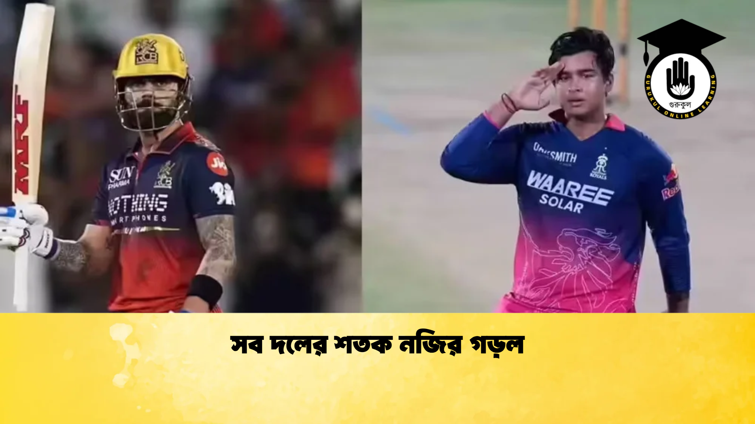 সব দলের শতক নজির গড়ল ক্রিকেট গুরুকুল, GOLN