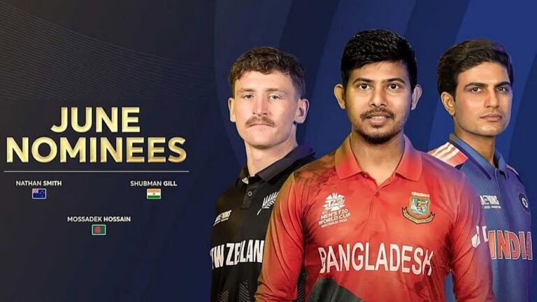 আইসিসির মাসসেরা দৌড়ে মোসাদ্দেকের দুর্দান্ত প্রত্যাবর্তন ক্রিকেট গুরুকুল, GOLN