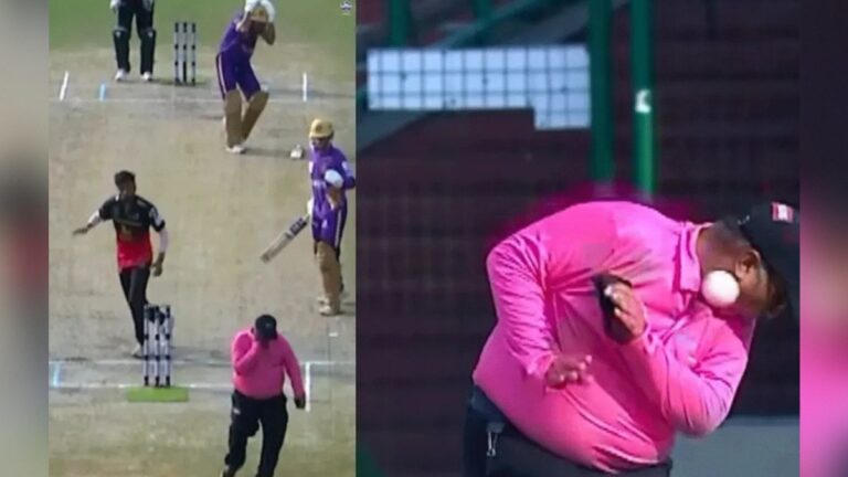 বলের আঘাতে আইসিইউতে আম্পায়ার ধর্মেশ ভরদ্বাজ ক্রিকেট গুরুকুল, GOLN